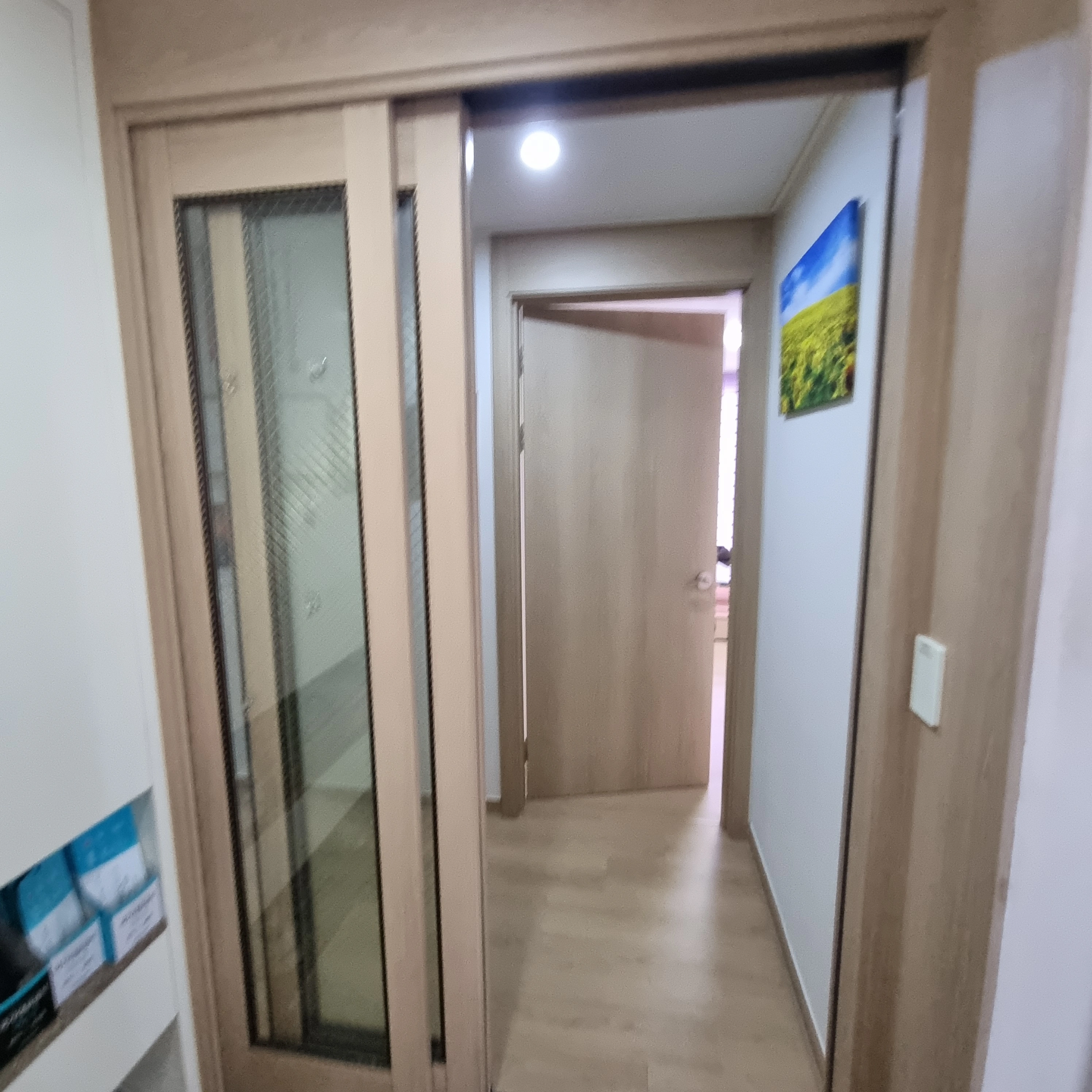 거실중문수리 · 패킹 부분 교체